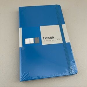 🛍️3/$15🛍️🆕 EXCEED Hard Cover Dotted Book Norcom 120 Sheets NWT Blue